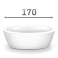  Ванны из камня овальные 170